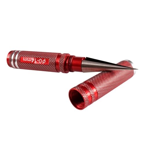 GTVNPOA RC Demontage Hilfs Für Universalteile RC-Auto 9IMOD 0-14 Mm RC-Reiben Für Kantenreibahle Erweiterungslocheröffner RC-Karosserie-Bohrwerkzeuge(Red) von GTVNPOA