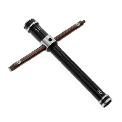 GTVNPOA RC Demontage Hilfs Für Universalteile RC-Auto Glühkerzen-Entfernungswerkzeug 8 Mm 10 Mm Kreuzschlüsselhülse 3 Mm 5 Mm Sechskantschraubendreherschlüssel RC-Reparaturwerkzeug von GTVNPOA