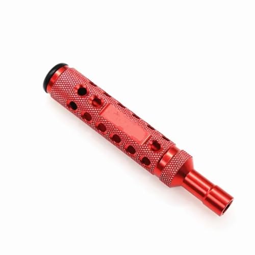 GTVNPOA RC Demontage Hilfs Für Universalteile RC-Auto M4-Feststellradmutter-Hülsenschlüsselwerkzeuge Für 1/10 LKW-Offroad-Modellreifen Fernbedienung RC-Modell Crawler-Auto(Red) von GTVNPOA