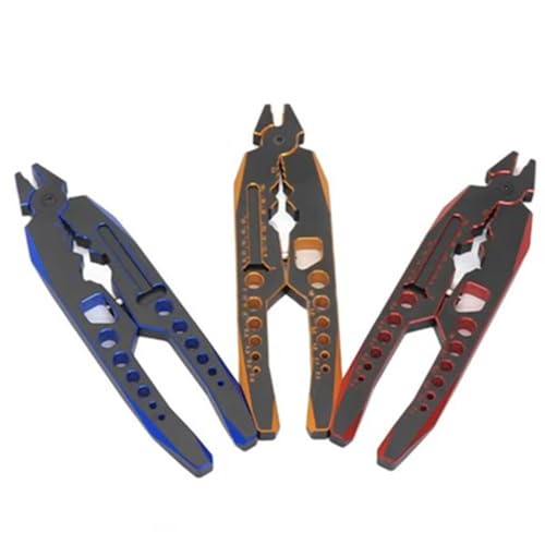GTVNPOA RC Demontage Hilfs Für Universalteile RC-Auto Multifunktionale Aluminiumschlüssel Stoßdämpferwellenzange Für RC-Autostoßdämpfer-Demontage Ersatzteile von GTVNPOA