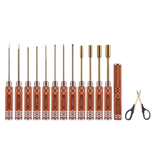 GTVNPOA RC Demontage Hilfs Für Universalteile RC-Auto Multifunktionales RC-Fernbedienungsautomodell Präzisions-Sechskantschraubendreher-Set Demontagesatz Wartung GTVNPOA RC Demontage Hilfs Für Universalteile RC-Auto Multifunktionales RC-Fernbedienungsautomodell Präzisions-Sechskantschraubendreher-Set Demontagesatz Wartung von GTVNPOA