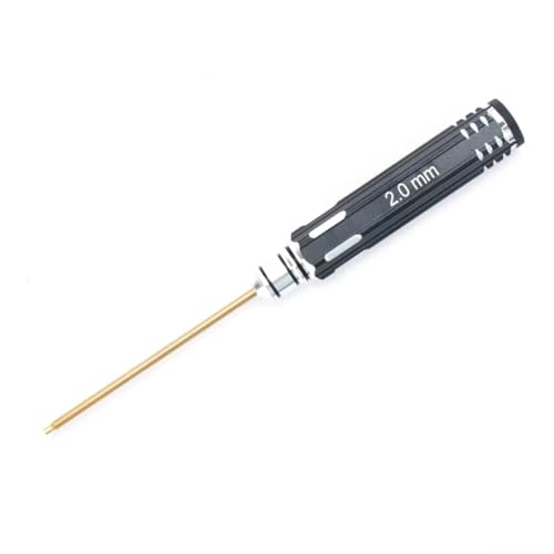 GTVNPOA RC Demontage Hilfs Für Universalteile RC-Auto Schraubendreher Werkzeuge Reparaturwerkzeug Legierter Stahl Metall 1,5/2,0/2,5/3,0 Mm Sechskantschraubendreher Für RC-Auto(2.0MM) von GTVNPOA