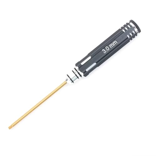 GTVNPOA RC Demontage Hilfs Für Universalteile RC-Auto Schraubendreher Werkzeuge Reparaturwerkzeug Legierter Stahl Metall 1,5/2,0/2,5/3,0 Mm Sechskantschraubendreher Für RC-Auto(3.0MM) von GTVNPOA
