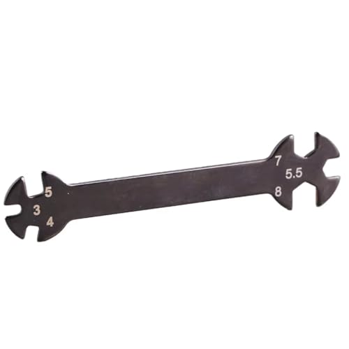 GTVNPOA RC Demontage Hilfs Für Universalteile RC-Auto Sechs In 6 In 1 Dünner Gabelschlüssel RC Spezialwerkzeugschlüssel 3/4/5/5,5/7/8 MM Für Spannschlösser Muttern GTVNPOA RC Demontage Hilfs Für Universalteile RC-Auto Sechs In 6 In 1 Dünner Gabelschlüssel RC Spezialwerkzeugschlüssel 3/4/5/5,5/7/8 MM Für Spannschlösser Muttern von GTVNPOA