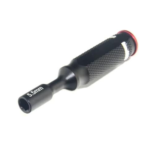 GTVNPOA RC Demontage Hilfs Für Universalteile RC-Auto Sechskantmutterntreiber 5,5 Mm 7,0 Mm Sechskantschraubendreher-Reparaturwerkzeugsatz Aluminiumlegierung(5.5MM) von GTVNPOA