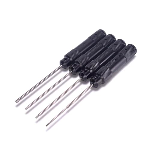 GTVNPOA RC Demontage Hilfs Für Universalteile RC-Auto Stahl 4-in-1 Stahl RC-Werkzeugsatz Schraubendrehersatz Sechskantschraubendreher-Werkzeuge Für RC-Auto von GTVNPOA