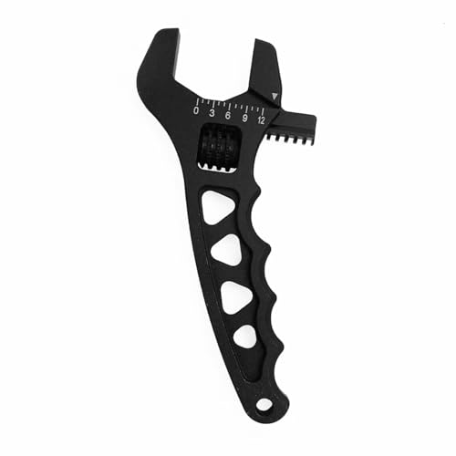 GTVNPOA RC Demontage Hilfs Für Universalteile RC-Auto Verstellbarer Schraubenschlüssel Werkzeug Aluminium Schraubenschlüssel Schlauchmontagewerkzeug AN 3 4 6 8 10 12 Schlauchendstück OFI085(Black) GTVNPOA RC Demontage Hilfs Für Universalteile RC-Auto Verstellbarer Schraubenschlüssel Werkzeug Aluminium Schraubenschlüssel Schlauchmontagewerkzeug AN 3 4 6 8 10 12 Schlauchendstück OFI085(Black) von GTVNPOA