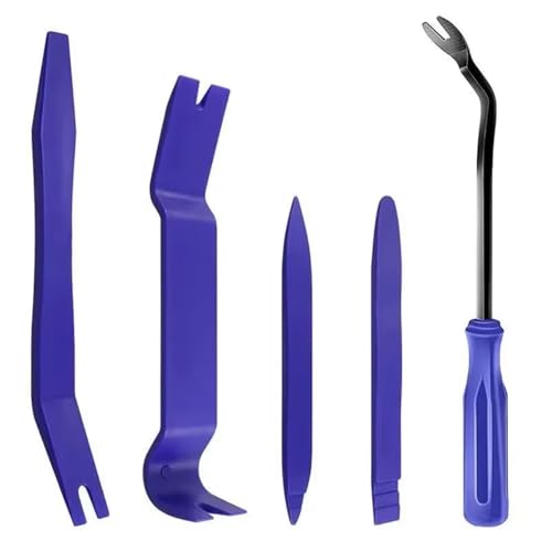 GTVNPOA RC Demontage Hilfs Für Universalteile RC Autoinnenraum Wippe Umbau Reparaturwerkzeug Auto Tür Clip Panel Trim Removal Tools Kits(Blue) von GTVNPOA
