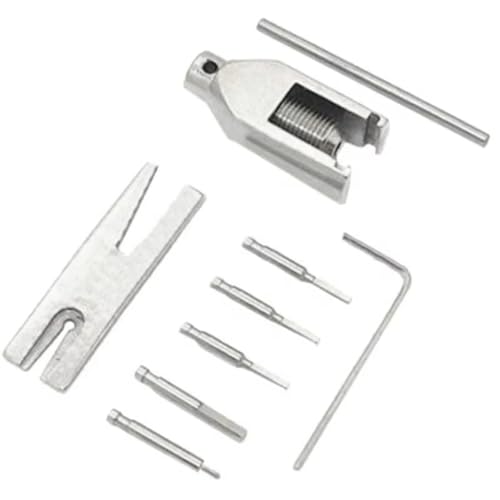 GTVNPOA RC Demontage Hilfs Für Universalteile RC-Automotor Ritzelabzieher-Entferner-Werkzeugsatz Für RC-Hubschraubermotor Ritzelteile - Aluminiumlegierung GTVNPOA RC Demontage Hilfs Für Universalteile RC-Automotor Ritzelabzieher-Entferner-Werkzeugsatz Für RC-Hubschraubermotor Ritzelteile - Aluminiumlegierung von GTVNPOA