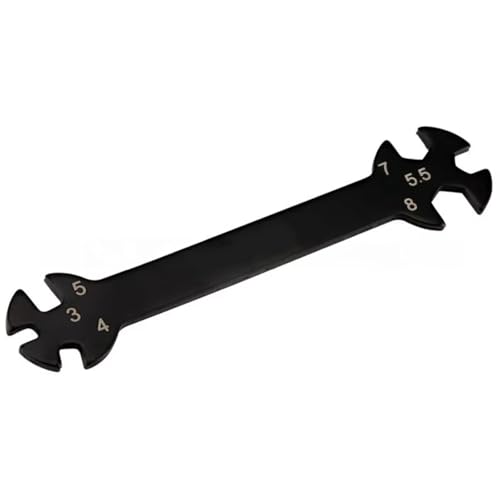 GTVNPOA RC Demontage Hilfs Für Universalteile RC-Autowerkzeuge 3 Mm 4 Mm 5,5 Mm 7 Mm 8 Mm Alles Im Schraubenschlüssel Modell RC-Autowerkzeug Entfernungswerkzeuge Schwarz von GTVNPOA
