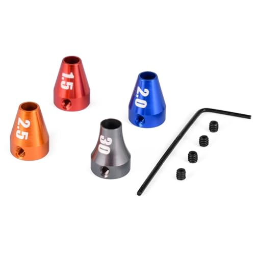 GTVNPOA RC Demontage Hilfs General Parts RC-Sechskantschraubendreher-Set, 4-teilig, 1,5 Mm/2 Mm/2,5 Mm/3 Mm Stahl-Werkzeug Mit Sechskantschlüssel-Kragen-Set Für RC-Helikopter Auto Drohne Boot(Size1) GTVNPOA RC Demontage Hilfs General Parts RC-Sechskantschraubendreher-Set, 4-teilig, 1,5 Mm/2 Mm/2,5 Mm/3 Mm Stahl-Werkzeug Mit Sechskantschlüssel-Kragen-Set Für RC-Helikopter Auto Drohne Boot(Size1) von GTVNPOA