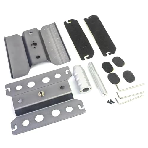 GTVNPOA RC Demontage Hilfs RC-Autos Werkzeugerhöhung Arbeitsständer Montage Für Plattform 360 Grad Drehbar Reparaturstation 1/10 1/8 Für Buggy Crawler Car(Light Grey) von GTVNPOA