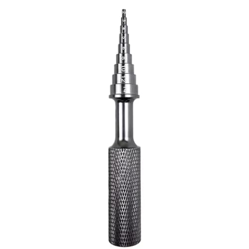 GTVNPOA RC Demontage Hilfs RC-Autoteile RC-Autolager-Entferner Demontagewerkzeuge Reparaturwerkzeuge Abzieher Lager Entfernen Installateure Handwerkzeugsatz Für 2-14 Mm(Light Grey) von GTVNPOA