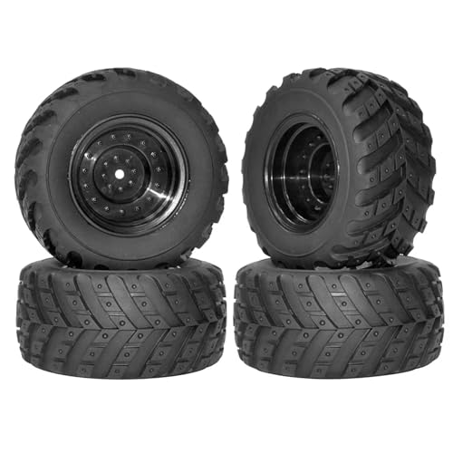 GTVNPOA RC Reifen Set Naben Für HBX Für HAIBOXING 901 901A 903 903A 905 905A 97mm Gummi Reifen Reifen Rad 90115 1/12 RC Auto Ersatzteile Upgrade Zubehör(4pcs) von GTVNPOA