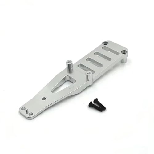 GTVNPOA RC-Teile Für Wltoys 124006 12423 12427 12428 12429 1/12 Metall Zweite Boden Platte RC Auto Upgrade Teile Zubehör(Silver) von GTVNPOA