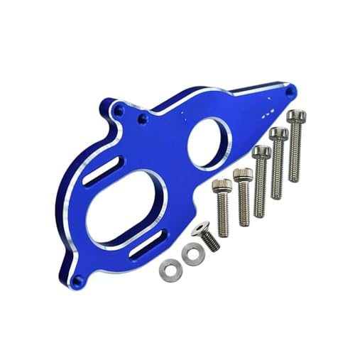 GTVNPOA RC Zubehör Für Arrma 1/10 Für Granite Für Senton Für Big Rock Für Vorteks Für Kraton 1/8 Für Vendetta Für Typhon 3s AR310874 RC Autoteile Motorhalterung Feste Platte(Blue) von GTVNPOA