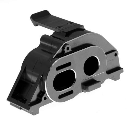 GTVNPOA RC Zubehör Für Arrma 1/8 Für Mojave 4S 4X4 Für BLX RC Auto Metall Center Getriebe Motor Halterung Getriebe Box Upgrade Teile Geändert Zubehör(Black) von GTVNPOA
