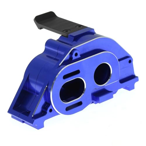 GTVNPOA RC Zubehör Für Arrma 1/8 Für Mojave 4S 4X4 Für BLX RC Auto Metall Center Getriebe Motor Halterung Getriebe Box Upgrade Teile Geändert Zubehör(Blue) von GTVNPOA