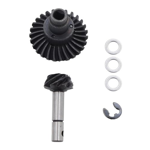 GTVNPOA RC Zubehör Für Axial 1/10 Für SCX10 I II III 90046 Für Capra 1,9 Portal Achse RC Rock Crawler Auto Teile 8T 24T/27T/30T/33T Für AR44 Locker Kegelräder Overdrive(8T 27T) von GTVNPOA