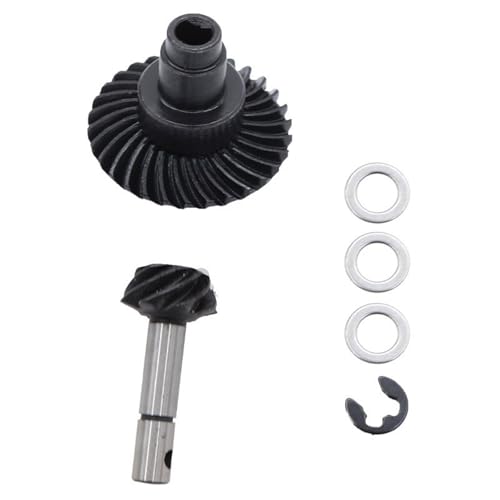 GTVNPOA RC Zubehör Für Axial 1/10 Für SCX10 I II III 90046 Für Capra 1,9 Portal Achse RC Rock Crawler Auto Teile 8T 24T/27T/30T/33T Für AR44 Locker Kegelräder Overdrive(8T 30T) von GTVNPOA
