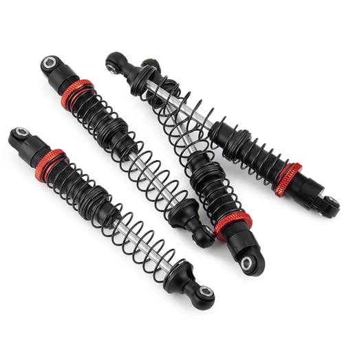GTVNPOA RC Zubehör Für Axial Für SCX10 Für SCX10II Für AX90046 Für Wraith D90 Für TRX4 CC01 1/10 RC Crawler Auto Teile Stoßdämpfer 90/100/110/120mm Upgrade Zubehör(100mm 4Pcs) von GTVNPOA