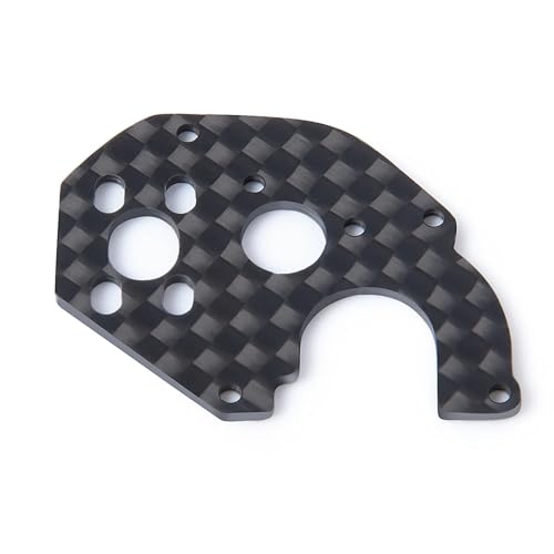 GTVNPOA RC Zubehör Für Axial Für SCX24 1/24 Carbon Fiber Motor Getriebe Befestigungs Platte Montieren RC Crawler Auto LKW Modell Upgrade Teile Zubehör von GTVNPOA