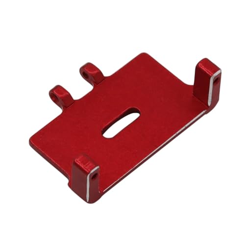 GTVNPOA RC Zubehör Für Axial Für SCX24 1/24 Metall Einstellbare Servo Halterung RC Crawler Auto Upgrade Teile RC Auto Geändert Zubehör Ersatz DIY Teile(Red) von GTVNPOA