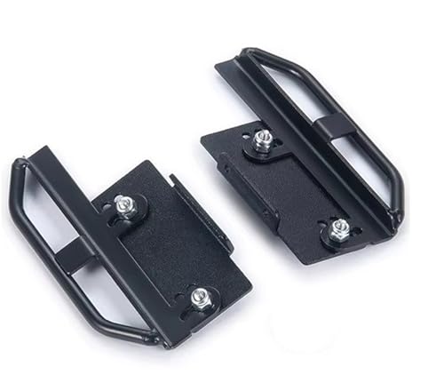 GTVNPOA RC Zubehör Für Axial Für SCX24 Für Wrangler Für JLU Für Deadbolt Für Ford Für Bronco 1/24 RC Crawler Auto Upgrade Teile Metall Seite Pedal Slider Zubehör(Style A) von GTVNPOA