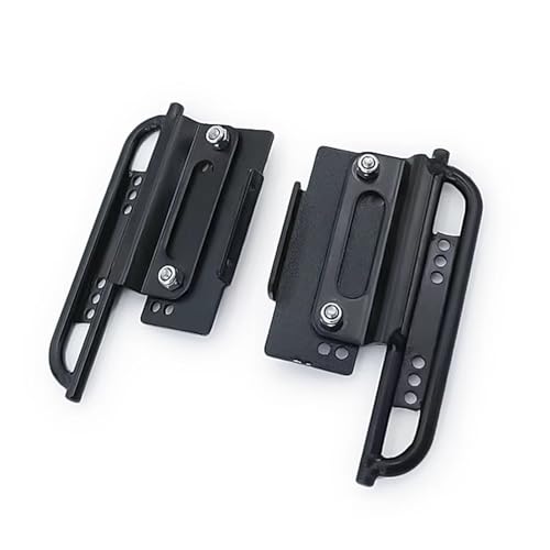 GTVNPOA RC Zubehör Für Axial Für SCX24 Für Wrangler Für JLU Für Deadbolt Für Ford Für Bronco 1/24 RC Crawler Auto Upgrade Teile Metall Seite Pedal Slider Zubehör(Style B) von GTVNPOA