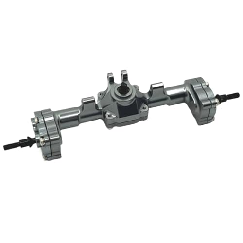 GTVNPOA RC Zubehör Für FMS Für FCX24 1/24 Metall Portal Achse Komplette Vorder- Und Hinterachse RC Auto Upgrade Teile Modifizierte Zubehör Ersatz DIY Teile(Grey,1pcs Rear) von GTVNPOA