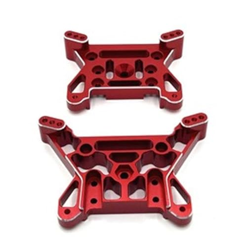 GTVNPOA RC Zubehör Für MJX 10208 Für Little Für Monster RC 1/10 Fernbedienung Auto Teile Metall Upgrade Montage Schwinge Lenkung Tasse Stoßdämpfer Unterstützung Spurstange C Block(Size 1) von GTVNPOA