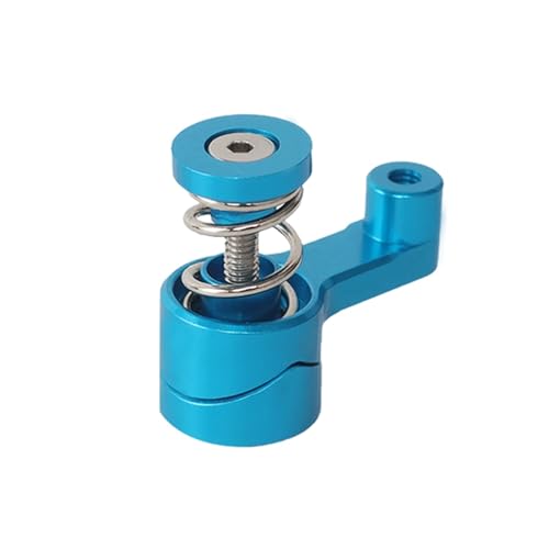GTVNPOA RC Zubehör Für MJX 14210 14209 14702B Für Monster Trucks RC Auto Upgrade Teil 21T Metall Servo Saver Montage Servo Arme Set Dekoration RC Auto Zubehör(Blue) von GTVNPOA