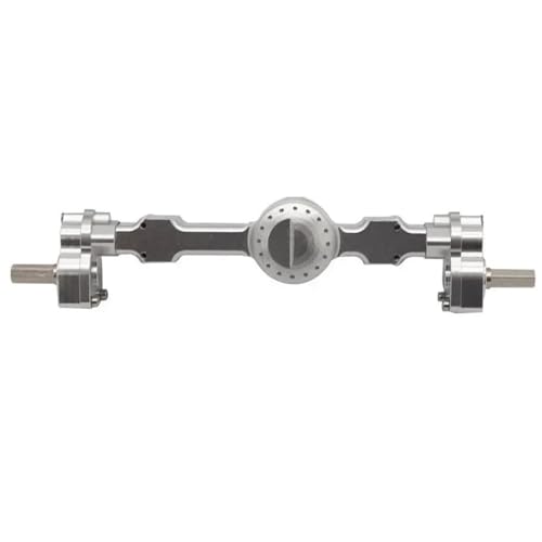 GTVNPOA RC Zubehör Für MN D90 D91 D96 Für FJ45 Für MN99S MN98 MN45 MN40 MN90 MN91 MN96 MN99 Ersatz Metall Vorne Hinten Portal Achse Set 1/12 RC Auto Upgrade Teile(Silver,Rear) von GTVNPOA