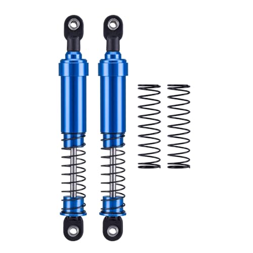 GTVNPOA RC Zubehör Für SCX10 Für TRX4 Für Gamde R1 Für Comp Für Builds 1/10 RC Crawler Für LCG Cheater Rigs DIY Auto Teile 75/85/95/105/115mm Big Bore Schocks Öl Dämpfer(Blue,115mm) von GTVNPOA