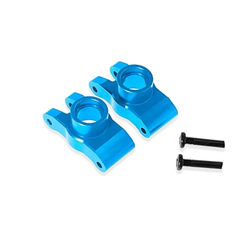 GTVNPOA RC Zubehör Für SCY 1/16 16101 16102 16103 16104 16106 16201 Für JJRC Q130A Q130B Q141 Metall Hinterachse Für Sitz Hinterrad High Speed ​​RC Auto Verbesserte Armaturen(Blue) von GTVNPOA