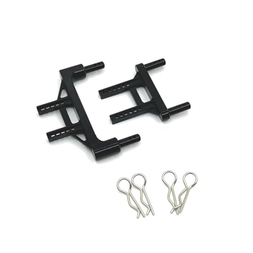 GTVNPOA RC Zubehör Für SCY Für Jjrc 1/16 Q130 RC Auto Metall Shell Feste Für Sitz Feste Säule Upgrade Teile Modifizierte Zubehör Ersatz DIY Teile(Black) von GTVNPOA