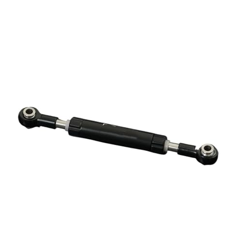 GTVNPOA RC Zubehör Für TRX4 Für Axial Für SCX10 D90 Für GEN8 1/10 Metall 70-96mm Einstellbare Servo Lenkung Link Stange Für Panhard Bar RC Crawler Auto Zubehör(Black,74-80mm) von GTVNPOA
