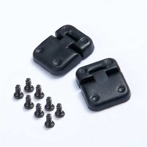 GTVNPOA RC Zubehör Für TRX4 Für Defender 1/10 RC Crawler Autoteile Kunststoff Autotürscharniere Türgriffe Motorabdeckung Scharnier Dekoration Modifikation Autozubehör(Door Hinges) von GTVNPOA