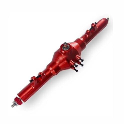 GTVNPOA RC Zubehör Für WLtoys 12428 12423 12427 12428-A 12428-B 12428-C Für Feiyue 1/12 RC Auto Metall Modifikation Upgrade Teile Hinterachse Montage Dekoration(Red) von GTVNPOA