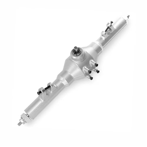 GTVNPOA RC Zubehör Für WLtoys 12428 12423 12427 12428-A 12428-B 12428-C Für Feiyue 1/12 RC Auto Metall Modifikation Upgrade Teile Hinterachse Montage Dekoration(Silver) von GTVNPOA