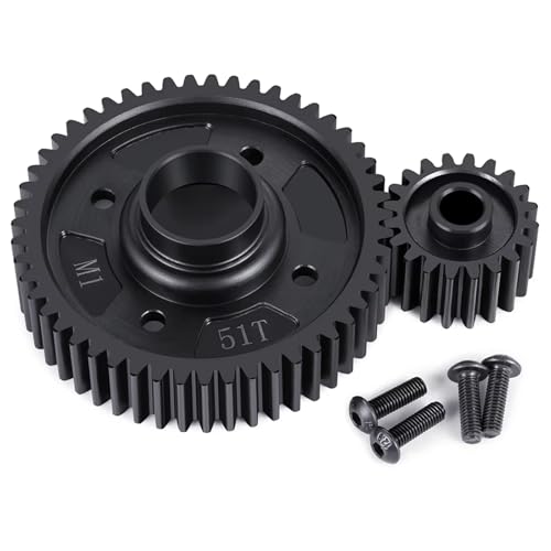 GTVNPOA RC Zubehör Für X-Maxx 8s 77086-4 1/5 Ersatz RC Auto Zubehör Metall M1 51T + 20T Differential Getriebe RC Für Monster Truck Modell Upgrade Teile GTVNPOA RC Zubehör Für X-Maxx 8s 77086-4 1/5 Ersatz RC Auto Zubehör Metall M1 51T + 20T Differential Getriebe RC Für Monster Truck Modell Upgrade Teile von GTVNPOA