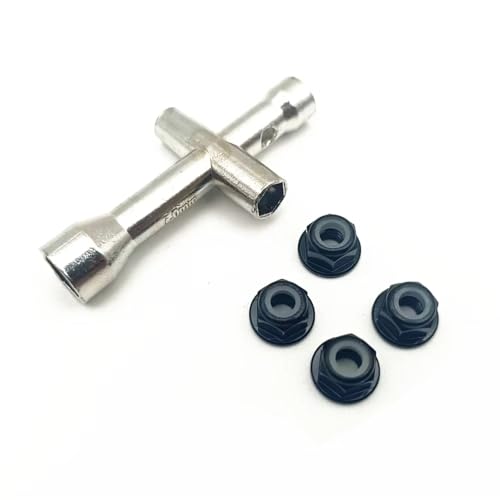 RC Demontage Hilfs Allgemeine Teile Rc Für Spielzeug Zubehör 4/5/5,5/7mm Kreuzschlüssel Hülse Mit M4 Mutter Für Schraubenschlüssel M4 RC Für HSP 80132 Für Modell Auto Rad Werkzeug RC Auto(1set) RC Demontage Hilfs Allgemeine Teile Rc Für Spielzeug Zubehör 4/5/5,5/7mm Kreuzschlüssel Hülse Mit M4 Mutter Für Schraubenschlüssel M4 RC Für HSP 80132 Für Modell Auto Rad Werkzeug RC Auto(1set) von GTVNPOA