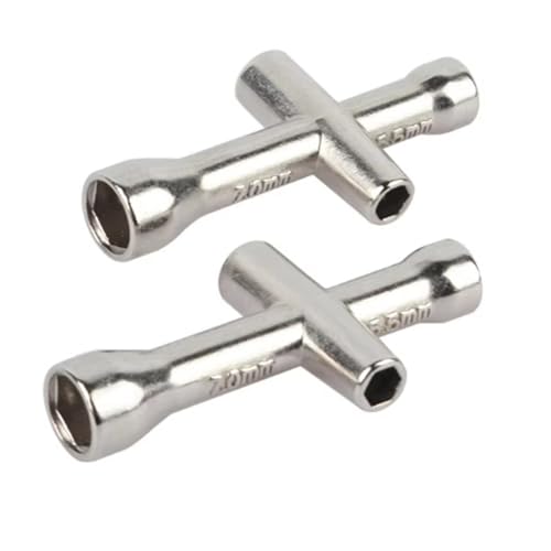 RC Demontage Hilfs Allgemeine Teile Rc Für Spielzeug Zubehör 4/5/5,5/7mm Kreuzschlüssel Hülse Mit M4 Mutter Für Schraubenschlüssel M4 RC Für HSP 80132 Für Modell Auto Rad Werkzeug RC Auto(2pcs) RC Demontage Hilfs Allgemeine Teile Rc Für Spielzeug Zubehör 4/5/5,5/7mm Kreuzschlüssel Hülse Mit M4 Mutter Für Schraubenschlüssel M4 RC Für HSP 80132 Für Modell Auto Rad Werkzeug RC Auto(2pcs) von GTVNPOA