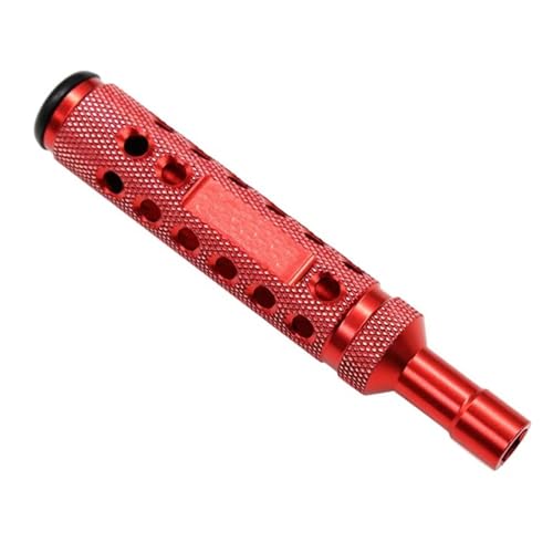 RC Demontage Hilfs Für HSP Für Traxxas Für Tamiya Für Kyosho RC-Modellauto 2 7-mm-M4-Schraubenmuttern Sechskantschlüsselhülse Innensechskant-Treiberradwerkzeug(Red) von GTVNPOA