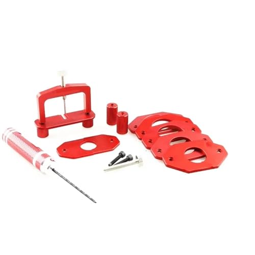 RC Demontage Hilfs Für Tamiya Für Mini 4WD Automodell Mechaniker Für Mann Rad Locher Bohrer Radnabe Entfernungswerkzeug Abzieher(Red) von GTVNPOA
