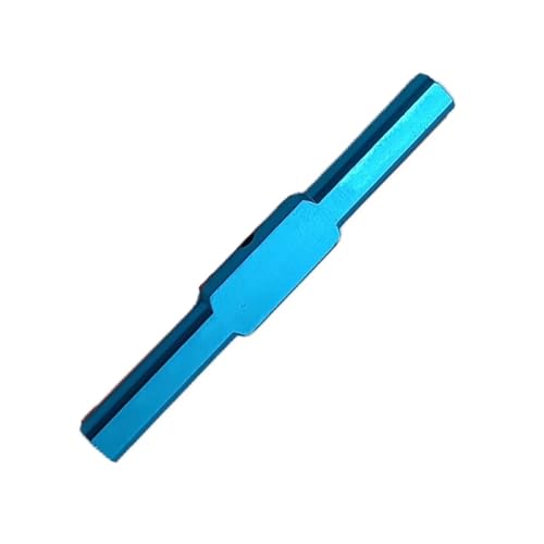 RC Demontage Hilfs Für Tamiya Für Mini 4WD RC Autoteile Und Zubehör 1,98 Mm Sechskantachsenprüfer 60/72 Mm Sechskantwellenprüfer(Blue) von GTVNPOA