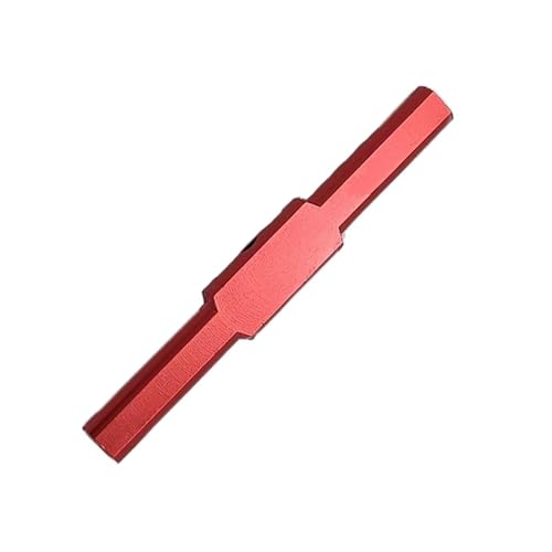 RC Demontage Hilfs Für Tamiya Für Mini 4WD RC Autoteile Und Zubehör 1,98 Mm Sechskantachsenprüfer 60/72 Mm Sechskantwellenprüfer(Red) von GTVNPOA