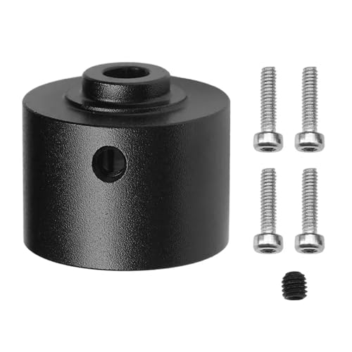 RC Zubehör Für MJX Für H16 16207 16208 16209 Für 1/14 1/16 RC Auto Metall Differential Fall Diff Gehäuse Upgrade Teile Zubehör(Black) von GTVNPOA