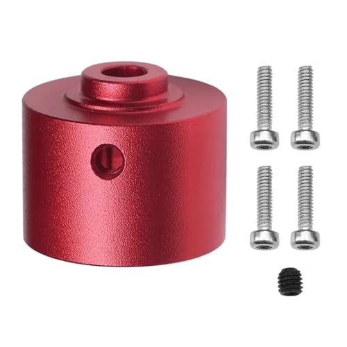 RC Zubehör Für MJX Für H16 16207 16208 16209 Für 1/14 1/16 RC Auto Metall Differential Fall Diff Gehäuse Upgrade Teile Zubehör(Red) von GTVNPOA
