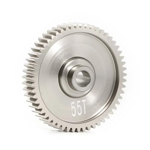 RC Zubehör Für Tamiya Für TT01 Für TT-01 1/10 RC Auto 55T 58T 61T Hochgeschwindigkeits-Stirnradgetriebe 51004 53665 Upgrade-Teile Modifiziertes Zubehör(55T) von GTVNPOA